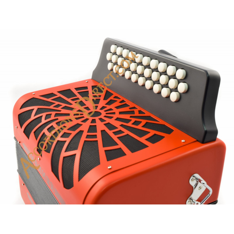 Red Hohner Compadre FBbEb 